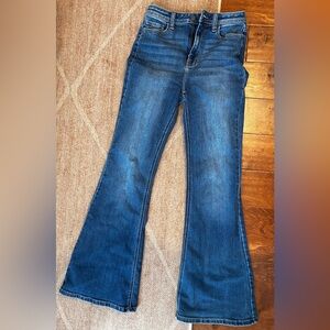 Austin flare dark wash